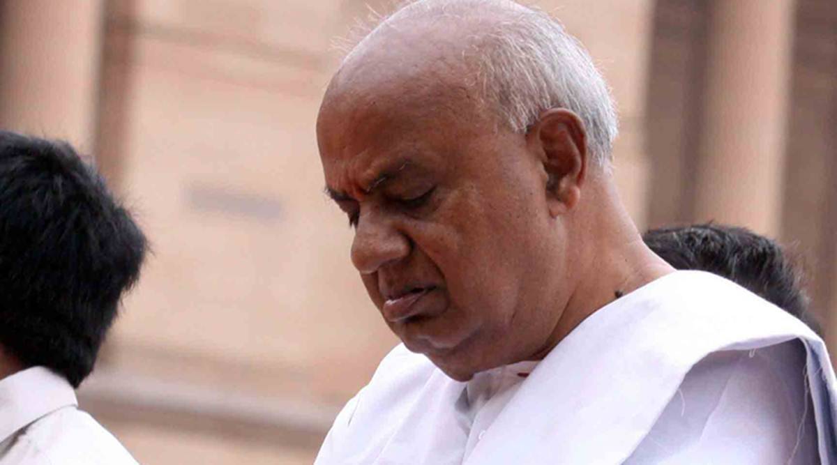 Businessmen kept telling their problems and PM HD Deve Gowda was sleeping in the meeting