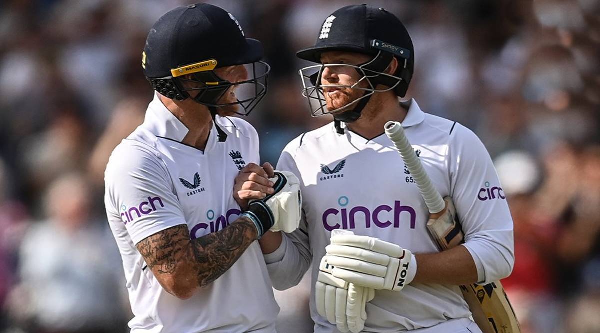 ENG vs NZ: 1st time in Test cricket 1000 runs from boundaries, most boundaries hit in a Match;  Jonny Bairstow breaks Ben Stokes record - ENG vs NZ: 1000 runs from boundaries for the first time in Test cricket, most fours and sixes;  Jonny Bairstow breaks captain Ben Stokes' 7-year-old record