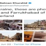 salman khurshid fake news