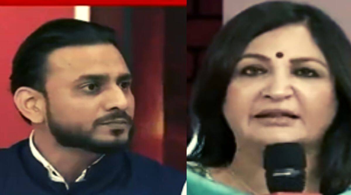 Kanpur Violence Case Update ABP tv debate BJP Leader Anila Singh and Sadey Javvad