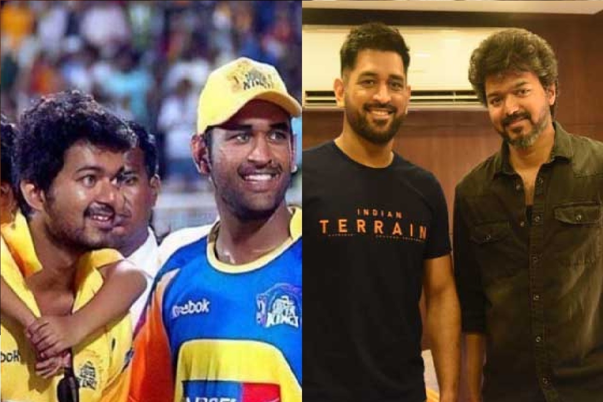 MS Dhoni will share screen with South's superstar Thalapathy Vijay, will do a cameo role!