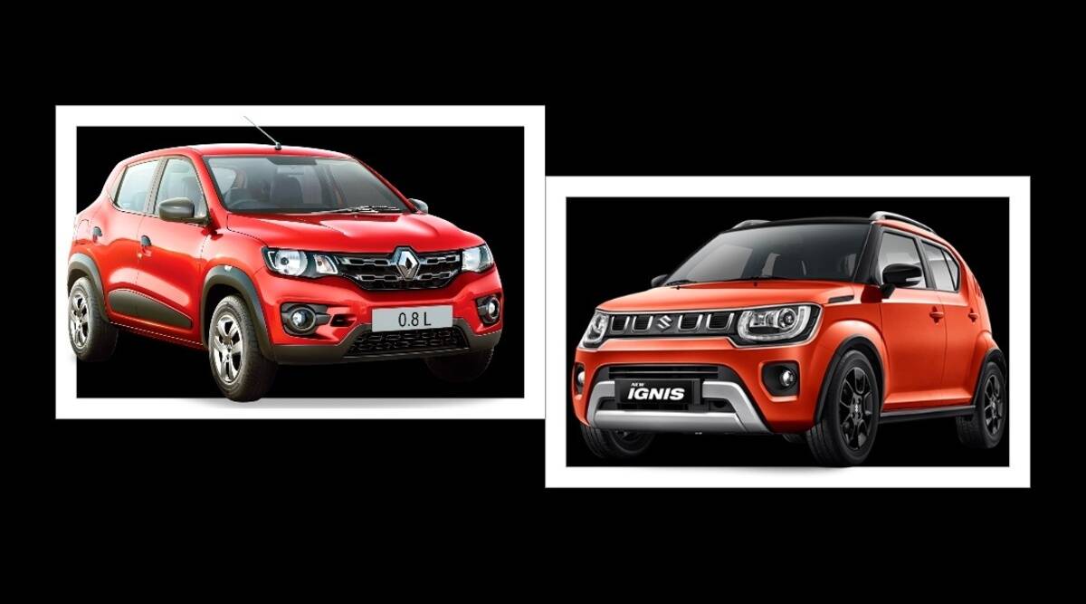 Maruti Ignis vs Renault KWID Which car is better in price mileage features and style read compare report - Maruti Ignis vs Renault Kwid