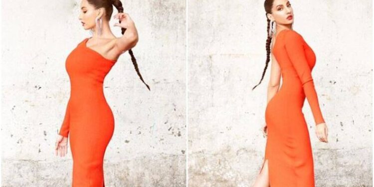 Nora Fatehi's photoshoot in Victoria Beckham dress went viral