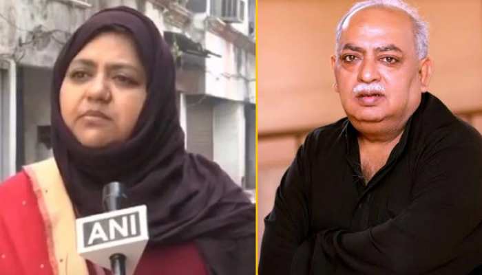 Poet Munavwar Rana s daughters Uzma and Sumaiya rana were under house arrest |  Munavvar Rana's daughters Sumaiya and Uzma Rana were placed under house arrest by the police, know the whole matter.  Hindi