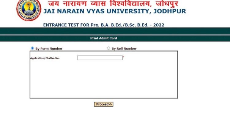 Rajasthan PTET Admit Card 2022 Released ptetraj2022.org how to download - Rajasthan PTET Admit Card released, download from ptetraj2022.org