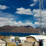 Reliance Jio First Telecom Operator Launch 4G Mobile Service Pangong Lake Ladakh Region