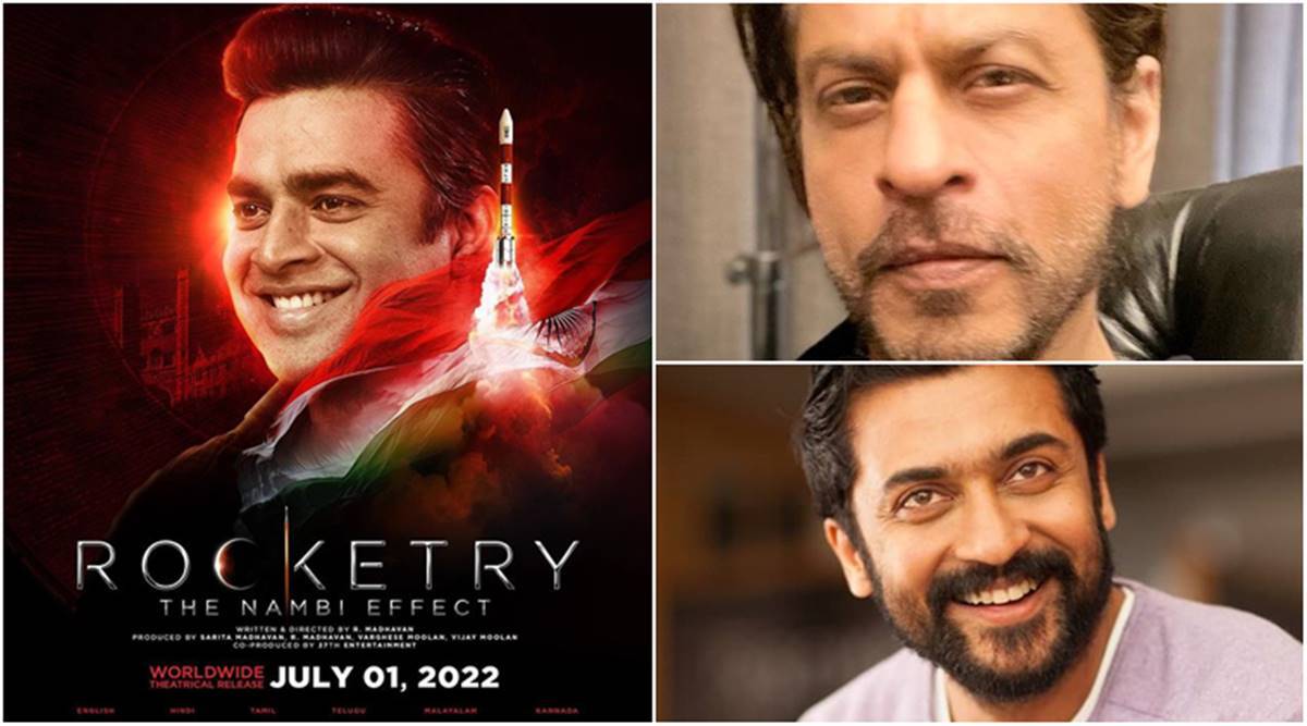 Shah Rukh Khan, Suriya didn't charge a single rupee for Rocketry Shah Rukh Khan didn't charge a single rupee for Rocketry, a film on former scientist Nambi Narayanan