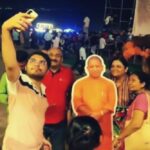 UP CM Yogi Adityanath Birthday Celebration Kashi Assi Ganga Ghat with Bulldozer