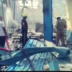Uttar Pradesh Hapur district news blast happened in chemical factory