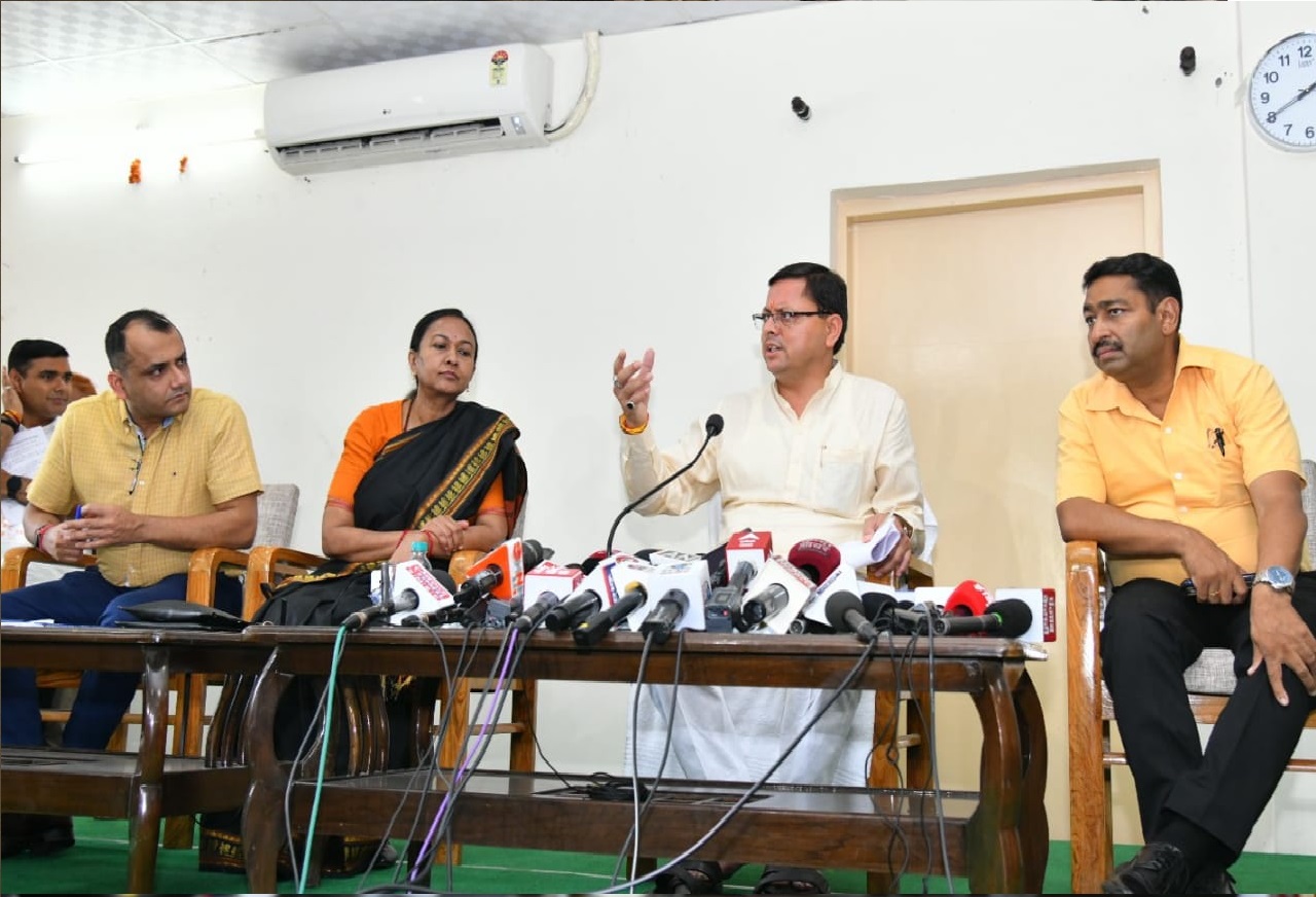 Uttarakhand CM Dhami's press conference amid protests across the country, told Agneepath scheme a golden opportunity for youth