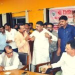 bjp leaders clash in moradabad front of yogi cabinet minister jitin prasad