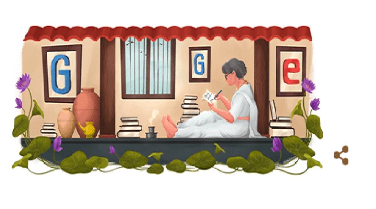 Balamani Amma:Google Doodle Celebrates Balamani Amma's 113th Birth Anniversary- Know who was the grandmother of Malayalam literature?  Google made a doodle on whose birthday