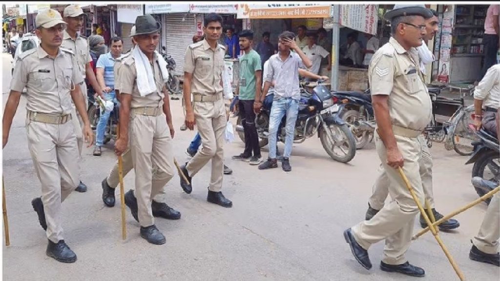 rajasthan police march