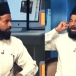 Ex BJP leader Nupur sharma row Islamic scholar hafiz gulam sarwar applauded held his ears in India Tv Debate Show