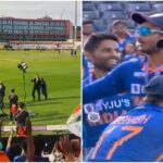 IND vs ENG: Rishabh Pant gift champagne to Ravi Shastri, shower to Rohit Sharma;  Watch Video - IND vs ENG: Rishabh Pant gifts his Man of the Match award to Ravi Shastri, showers Rohit Sharma with champagne;  Watch Video