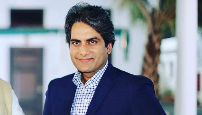 Renowned Anchor, Journalist and Zee News Editor in Chief Sudhir Chaudhary wins the most popular face award |  Country's veteran journalist and famous anchor Sudhir Chaudhary got the most popular face