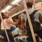 Viral Video: Girl seen beating boyfriend in metro, said - 'I will complain to mom', people have fun on social media, see video, Girl seen beating boyfriend in metro, said