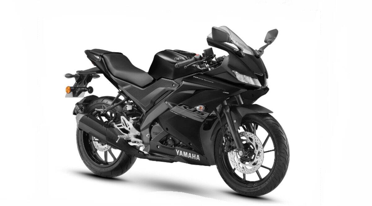 Yamaha launches matte black variant of YZF R15 V3 know price features and specifications read full report - Racing Blue now also available in Matte Black color Yamaha YZF R15 V3 sports bike, know price, features and specification details