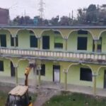 CM Yogi's bulldozer model burns in Assam, action on illegal madrasas continues, so far 3 madrasas have been demolished