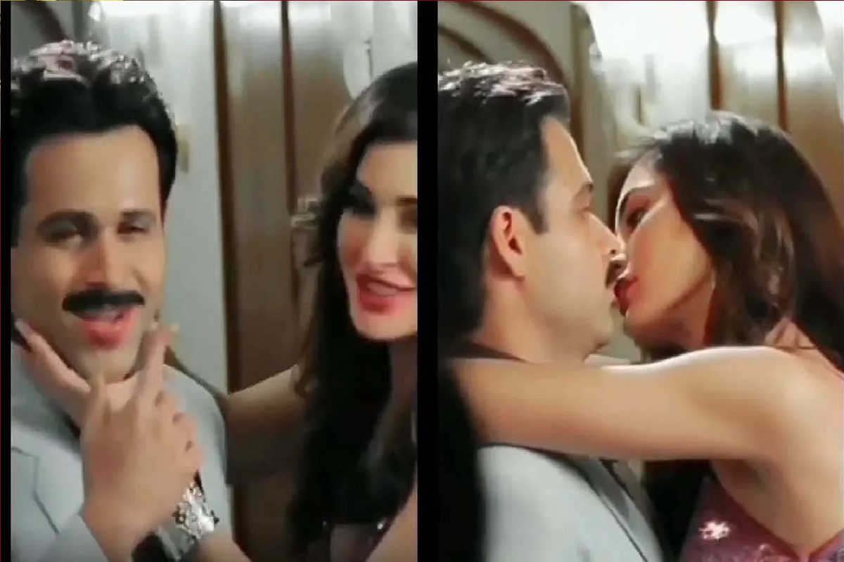 When Nargis Fakhri kept kissing Emraan Hashmi even after speaking the cut, you too will become watery after watching the video