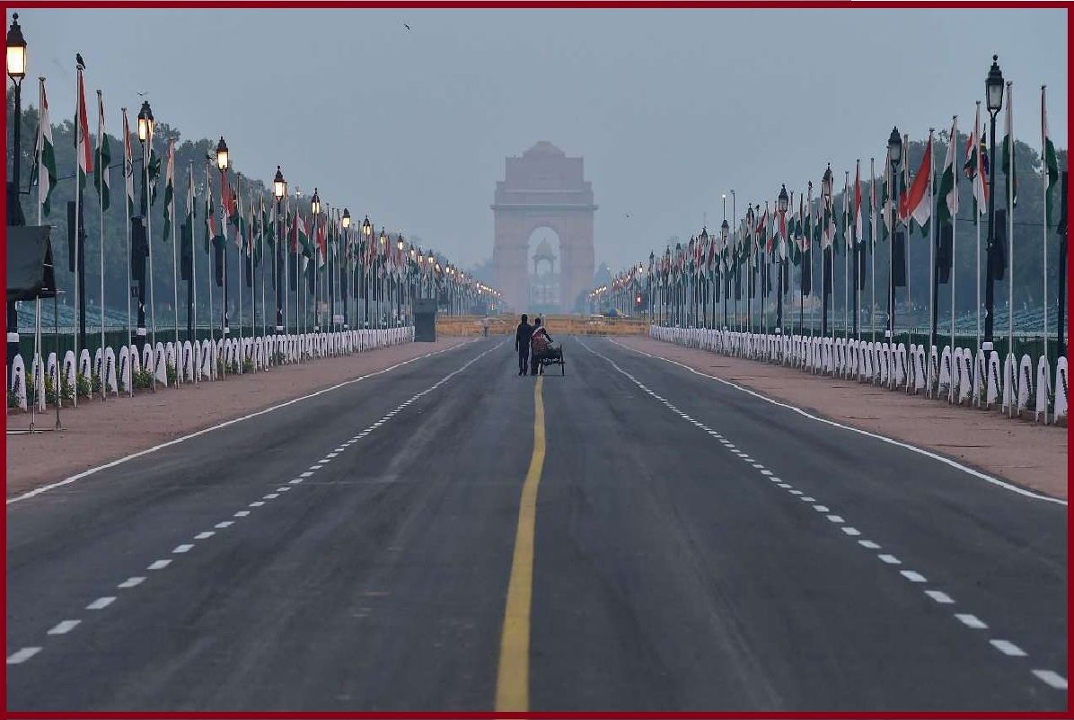 The road from Rashtrapati Bhavan to India Gate has been renamed, now Rajpath will be known by this name