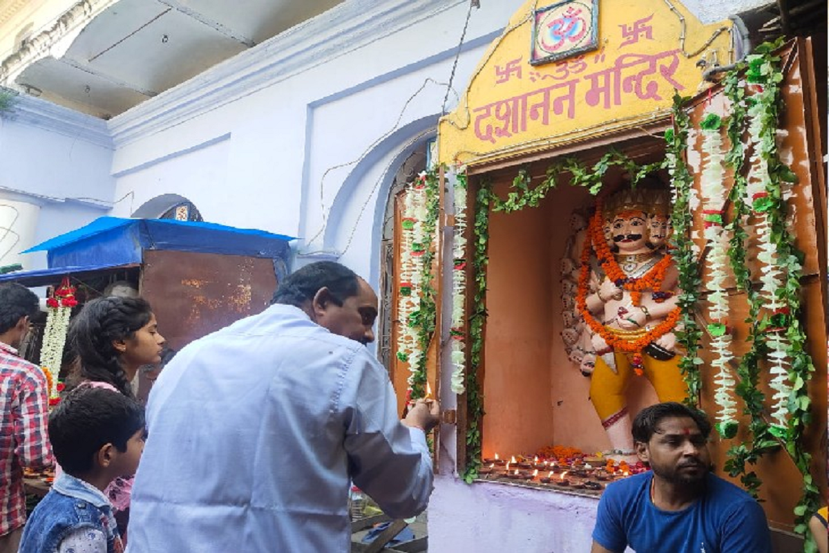 A temple where Ravana is worshiped on the day of Dussehra, know the secret behind it