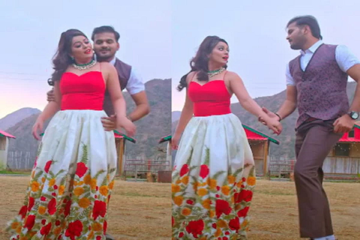 Arvind Akela Kallu's new song released, fans also liked his pairing with Nidhi Jha