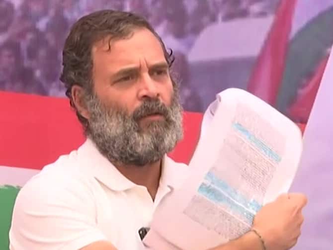 Rahul Gandhi Bomb Threat Police Interrogates Person Whose Name Written In Letter For Threatening |  Rahul Gandhi Bomb Threat: In questioning the person who threatened to blow up Rahul Gandhi