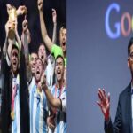 Sundar Pichai's tweet on Argentina's victory, Sundar Pichai's tweet on Argentina's victory, 'When the whole world was broken on Google' broke the record of 25 years