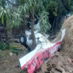 Major plane crash incident in Rewa, Madhya Pradesh, pilot giving training lost his life after colliding with a tree