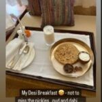 Pure Desi Indian breakfast found at Siddharth and Kiara's wedding, actress Juhi Chawla shared picture