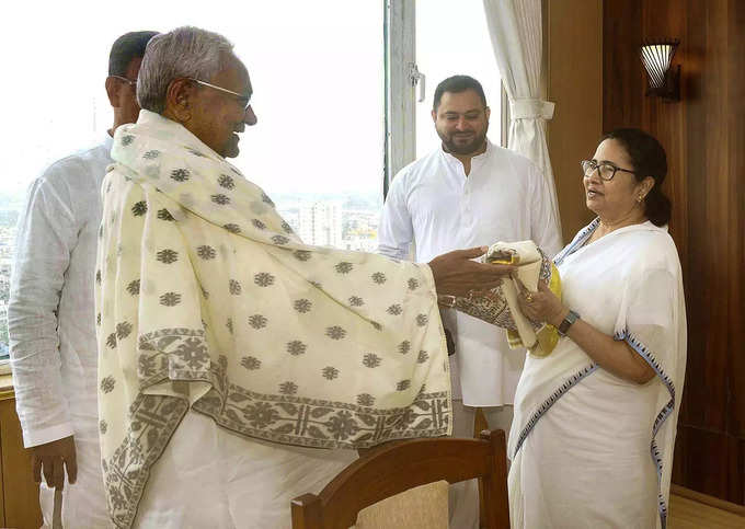 Nitish met Mamta, will there be a meeting of the opposition in Bihar?
