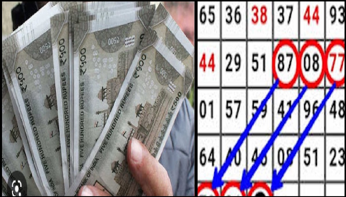 Lottery of their luck was held on one date of the month, they became rich by betting on these numbers.