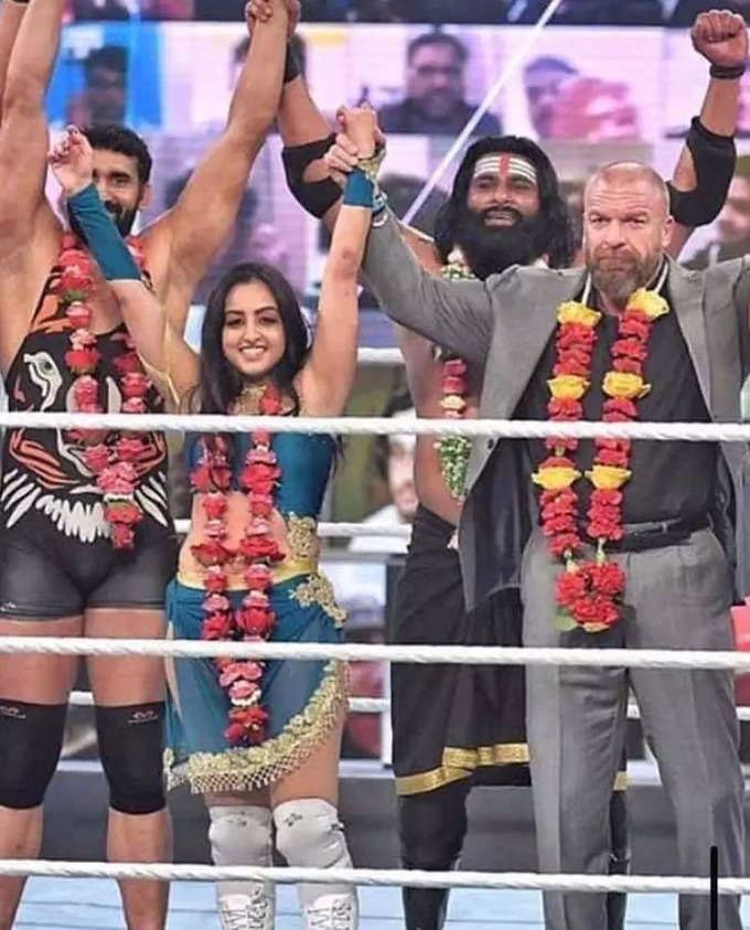 Praise has also been received from Triple H 