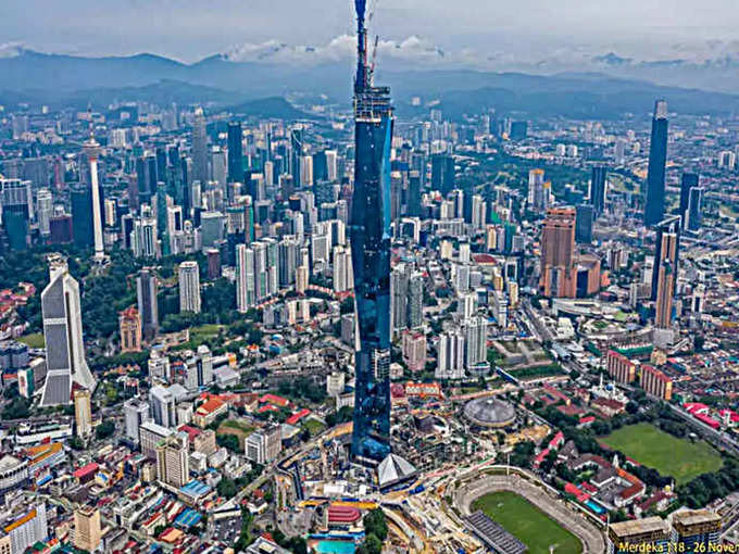 Second tallest building in the world