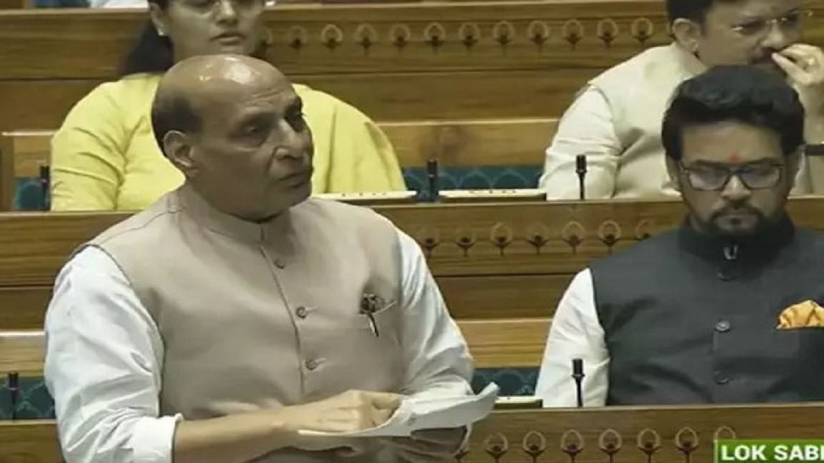 'I have full courage, I am proud..' Defense Minister Rajnath Singh's reply to Adhir Ranjan on China issue