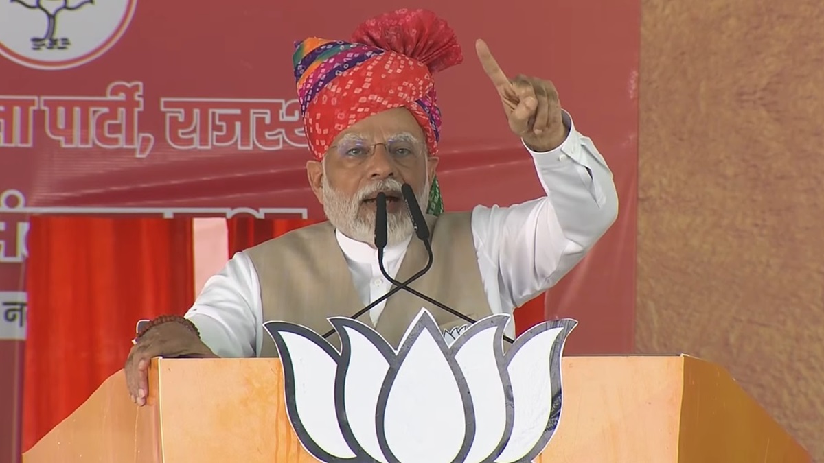'This magic will not work..' PM Modi taunts Gehlot, also accuses Congress of threatening the media