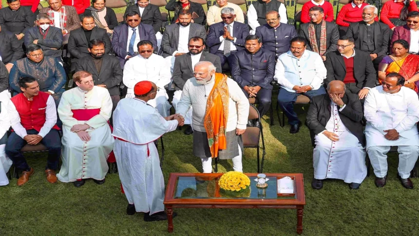 After meeting with PM Modi on Christmas Day, Christian community praised PM's vision, know what he said?