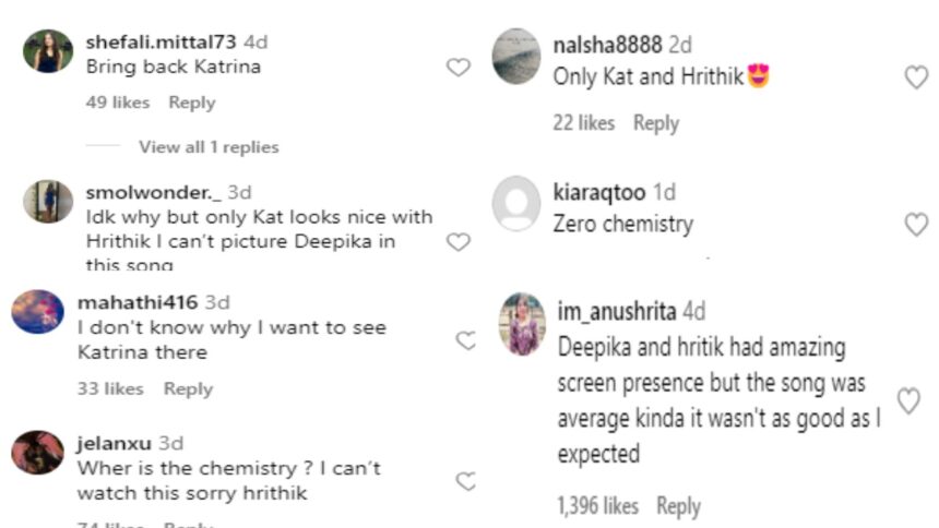 Fighter movie: Bring back Katrina...!  Fans found Hrithik and Deepika's chemistry cool, their fans clashed, Fighter movie: Bring back Katrina...!  Fans found Hrithik and Deepika's chemistry cool, their fans clashed