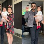 Ranbir Kapoor-Alia Bhatt show daughter Raha's face for the first time, watch video