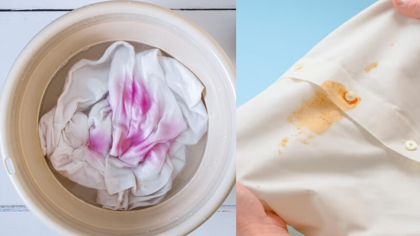 While washing clothes, if color gets on other clothes, then clean them in a jiffy with this trick.