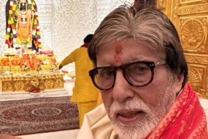 Amitabh Bachchan got darshan of Ram Lalla, gave a close glimpse to the fans - India TV Hindi