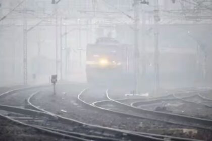 Fog wreaks havoc on railways too, trains running late by several hours