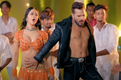 Khesari lal Yadav new Song Released: Trending star's song 'Kamar Ke Kaami' released, Khesari and Namrata Malla's explosive chemistry seen