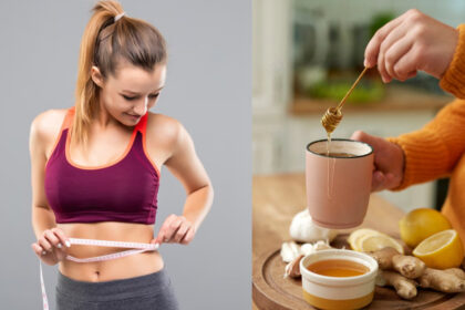 Make weight loss drink with garlic, black pepper, turmeric and basil, it is effective in weight loss.