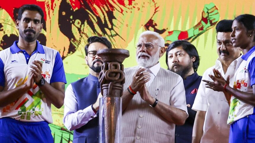 PM Modi inaugurates 'Khelo India Youth Games' in Chennai - India TV Hindi