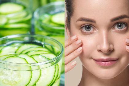 The face is burnt due to pigmentation and acne, cucumber and bitter gourd will detoxify the skin;  become like this