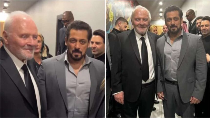 This actor of 'Thor' fame was happy to meet Salman Khan, expressed happiness by sharing a picture with Bhaijaan - India TV Hindi
