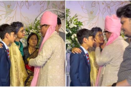 This is how Aamir Khan showered his love on his wife at his daughter's wedding.