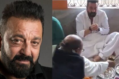 What was Sanjay Dutt seen doing in Gaya?  This work is necessary for the peace of the souls of ancestors.